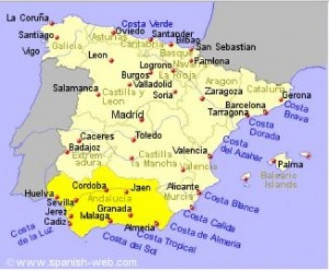 Location Espagne